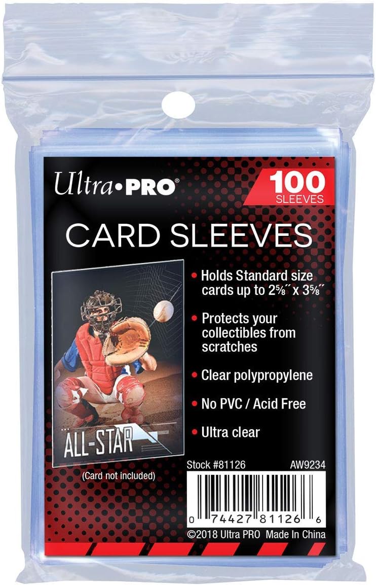 Ultra Pro - Standard soft sleeves 100 pack