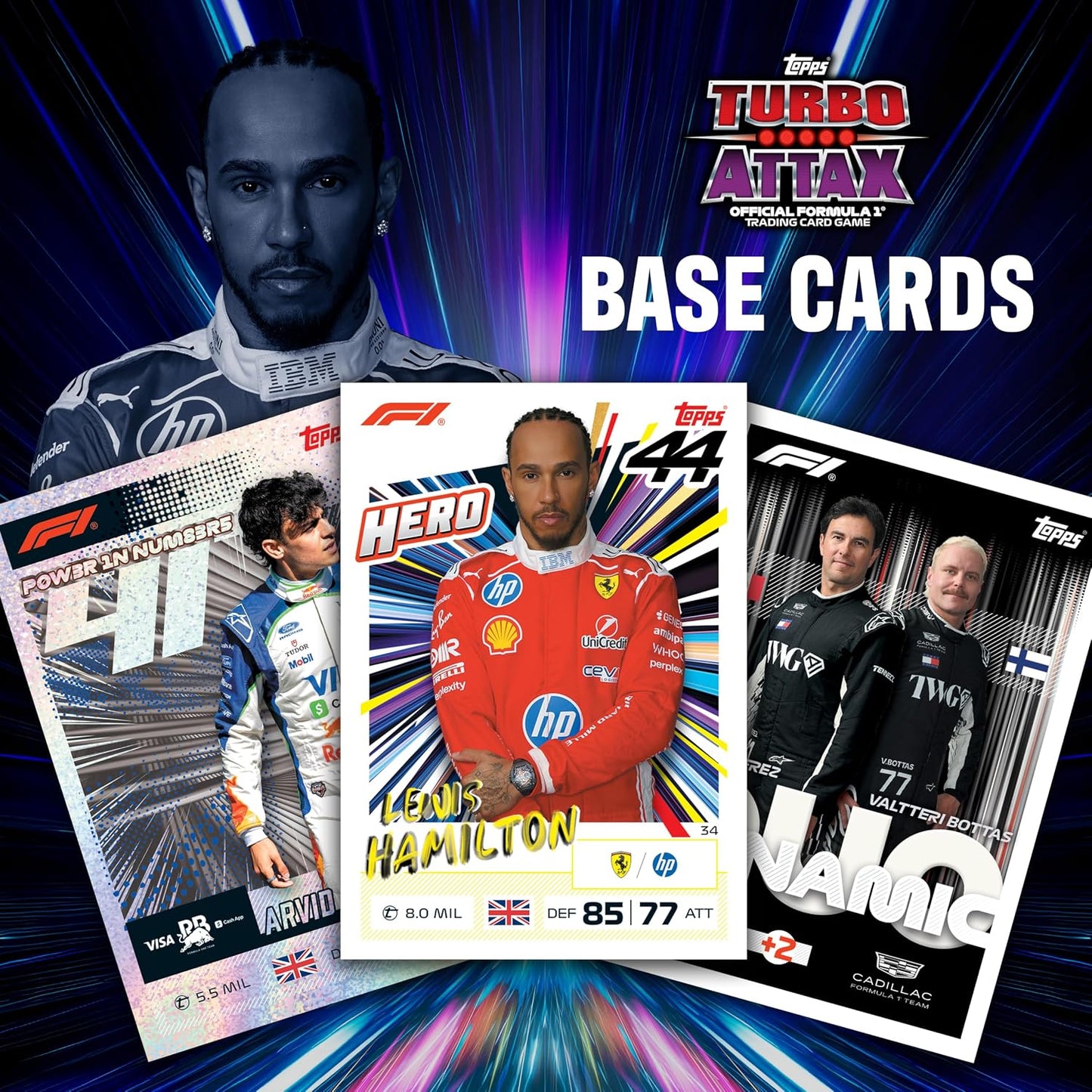 Topps Formula 1 2026 Turbo Attax Trading Card Game Mega Tin – Guardians of the Grid