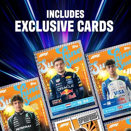 Topps Formula 1 2026 Turbo Attax Trading Card Game Mega Tin – Sunshine State