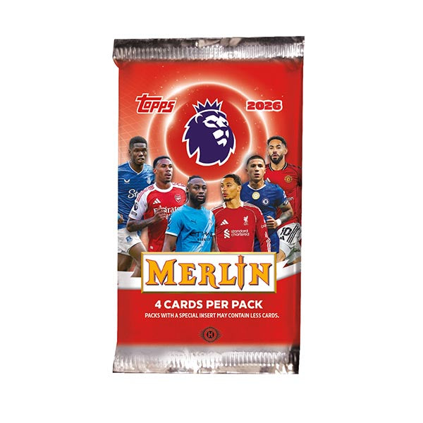 Topps - Premier League Merlin 2026 Hobby Box