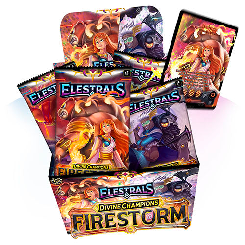 Elestrals TCG - Divine Champions Firestorm Booster Display