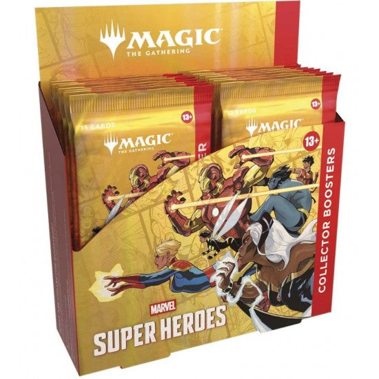 Magic The Gathering Marvel Super Hero's Collectors Boosters