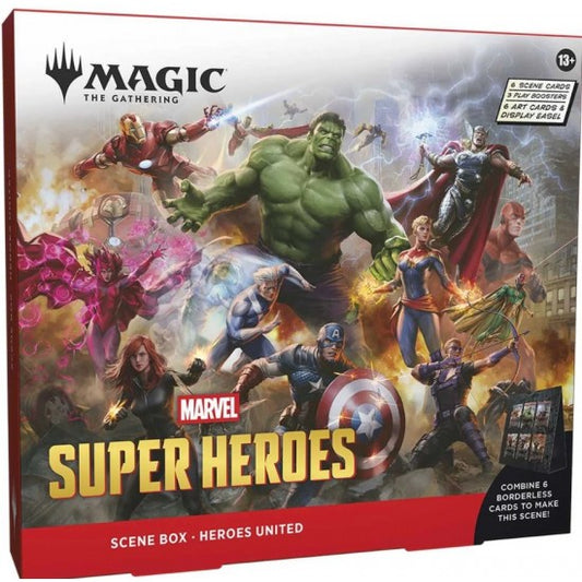 Magic The Gathering Marvel Super Hero's Scene Box