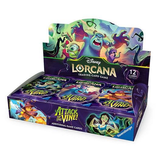 PREORDER - Disney Lorcana Set 13 Attack of the Vine Booster Box