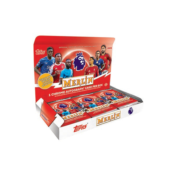 Topps - Premier League Merlin 2026 Hobby Box