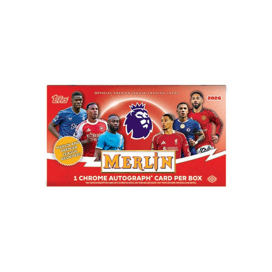 Topps - Premier League Merlin 2026 Hobby Box