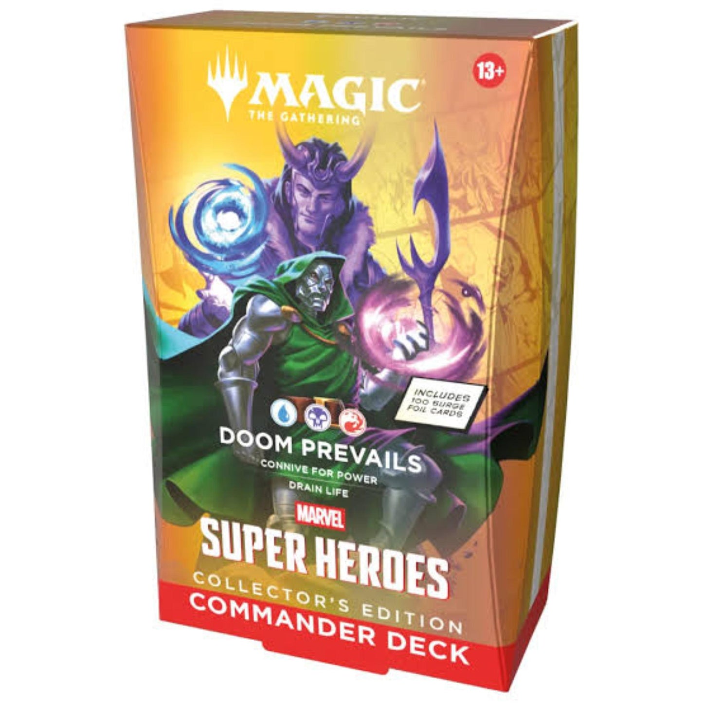 Magic The Gathering Marvel Super Hero's Collectors Commander Decks - Dooms Prevails
