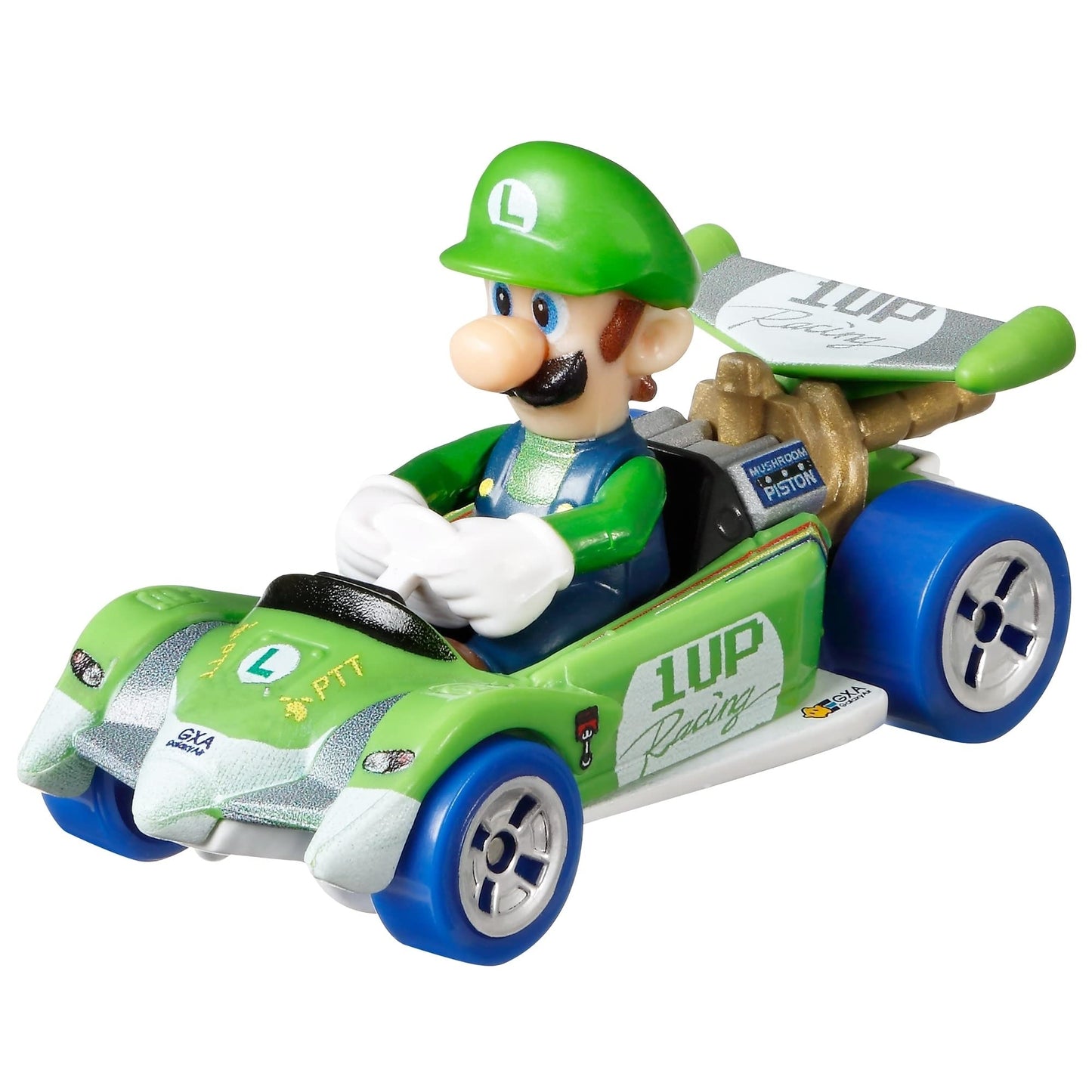 Hot Wheels Mario Kart Character luigi