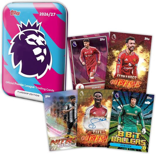 Topps Flagship Premier League 2026/27 Mega Tin Collection