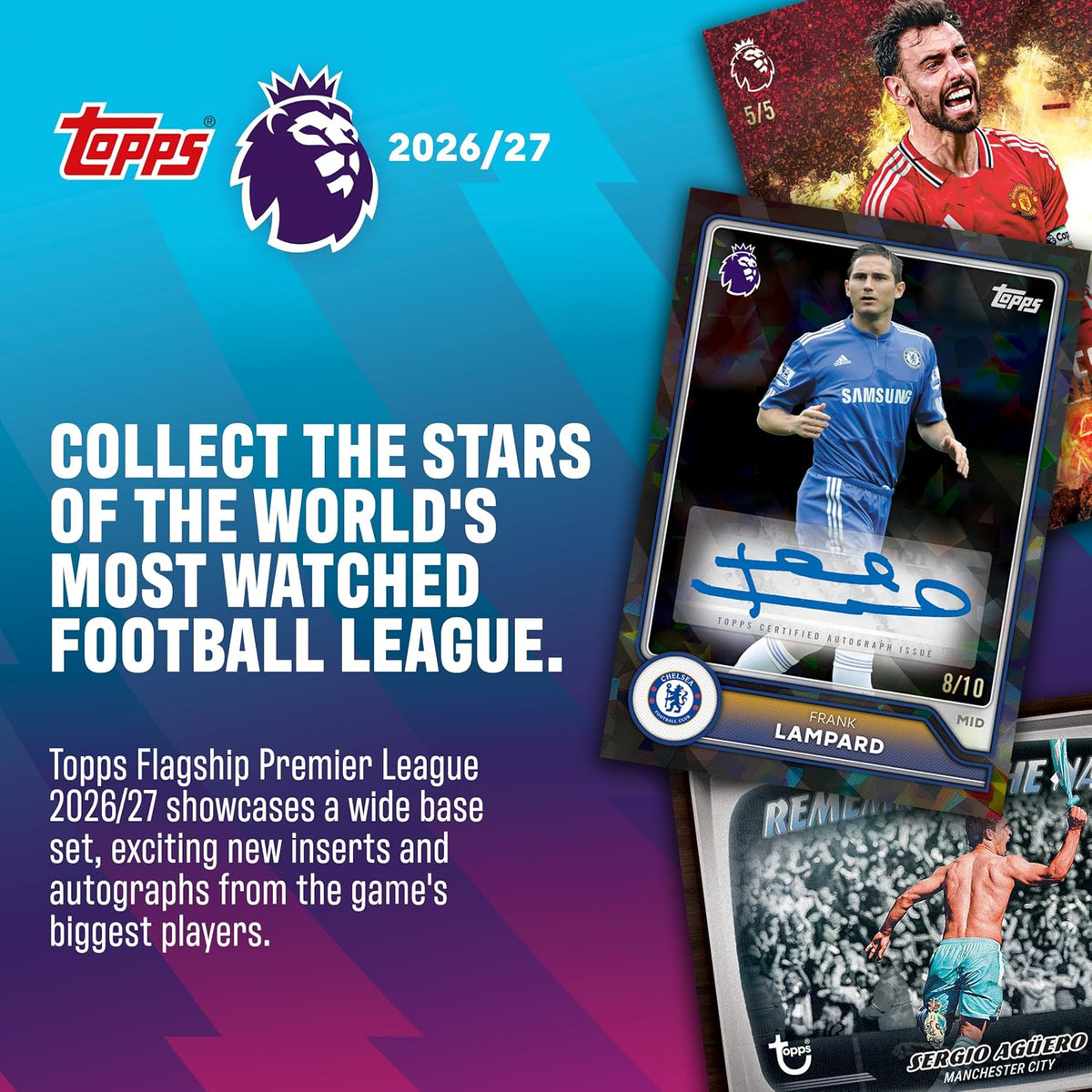 Topps Flagship Premier League 2026/27 Mega Tin Collection