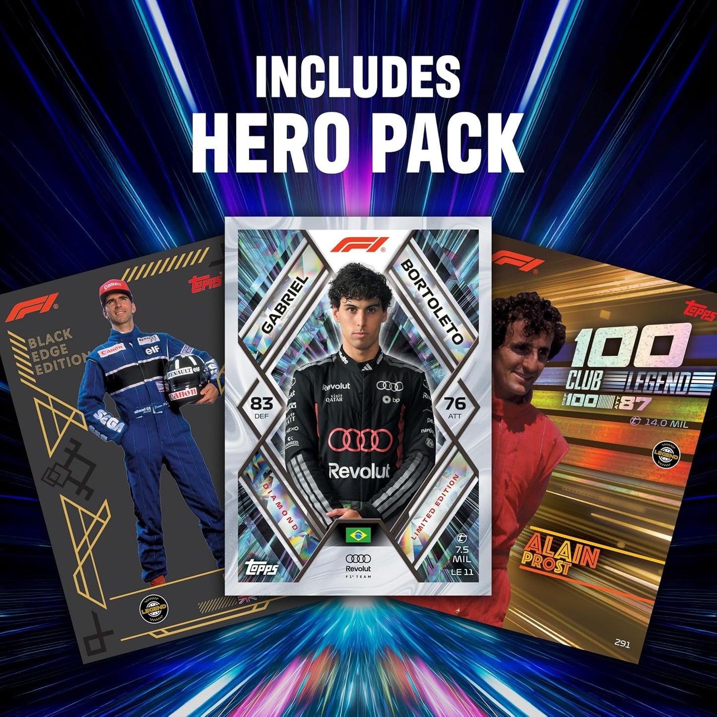 Topps Formula 1 2026 Turbo Attax Trading Card Booster Pack | 12 Cards Per Pack