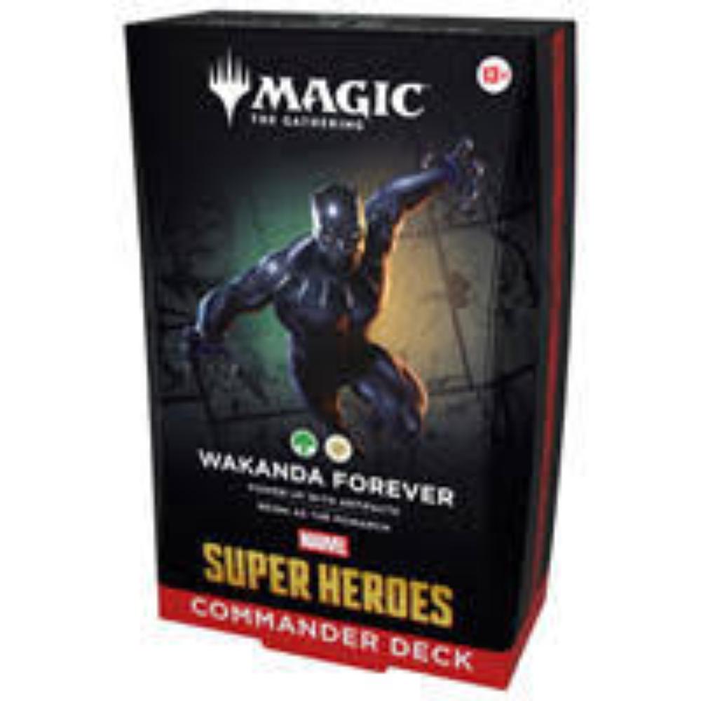 Magic The Gathering Marvel Super Hero's Commander Decks - Wakanda Forever