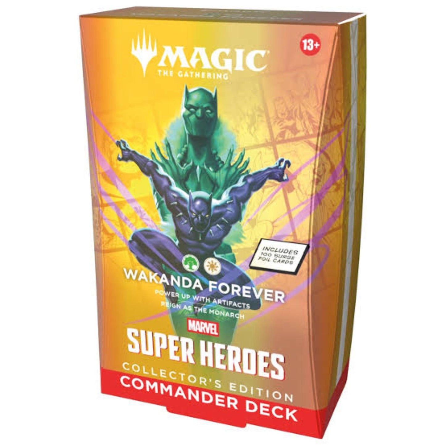Magic The Gathering Marvel Super Hero's Collectors Commander Decks - Wakanda Forever