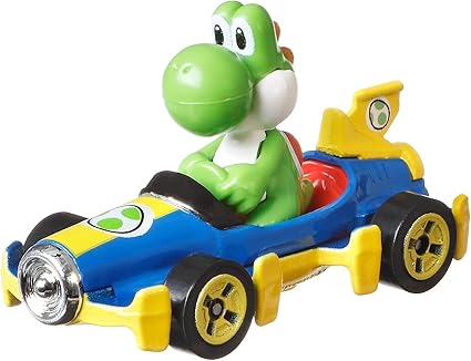 Hot Wheels Mario Kart Character Yoshi